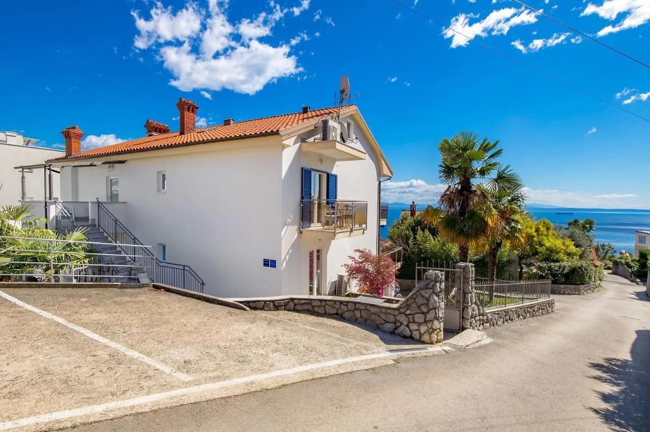 Chiara Rental Opatija, Apartment Victoria With Terrace, Panoramic Sea View Icici