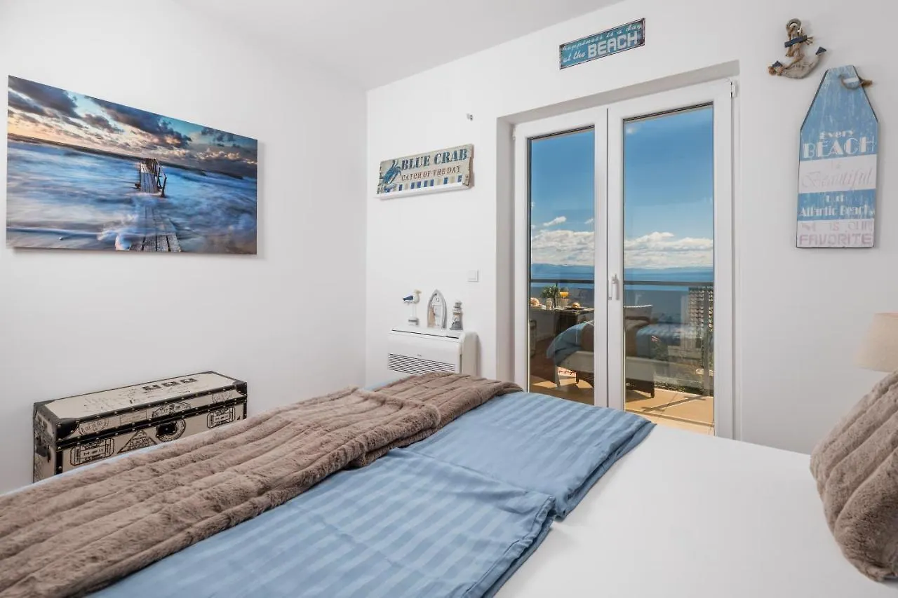 Chiara Rental Opatija, Apartment Victoria With Terrace, Panoramic Sea View Icici