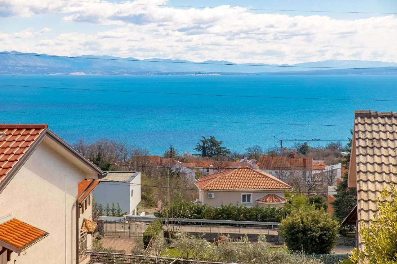 Chiara Rental Opatija, Apartment Victoria With Terrace, Panoramic Sea View Icici