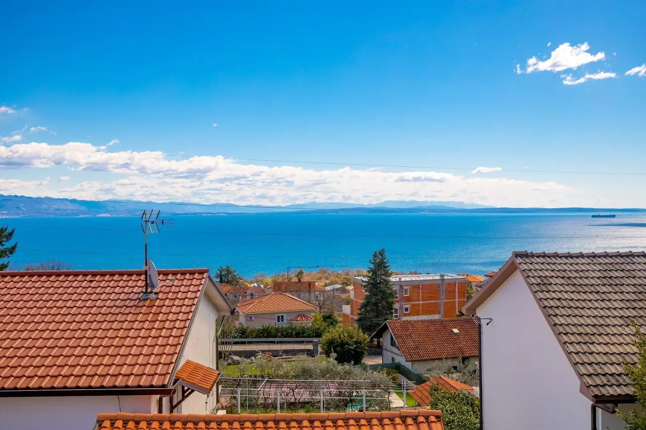 Chiara Rental Opatija, Apartment Victoria With Terrace, Panoramic Sea View Icici